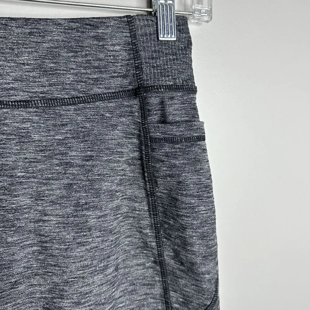 Women's Athleta Size XXS/S Heather Grey‎ Excursion Skirt Athletic Tennis Pockets